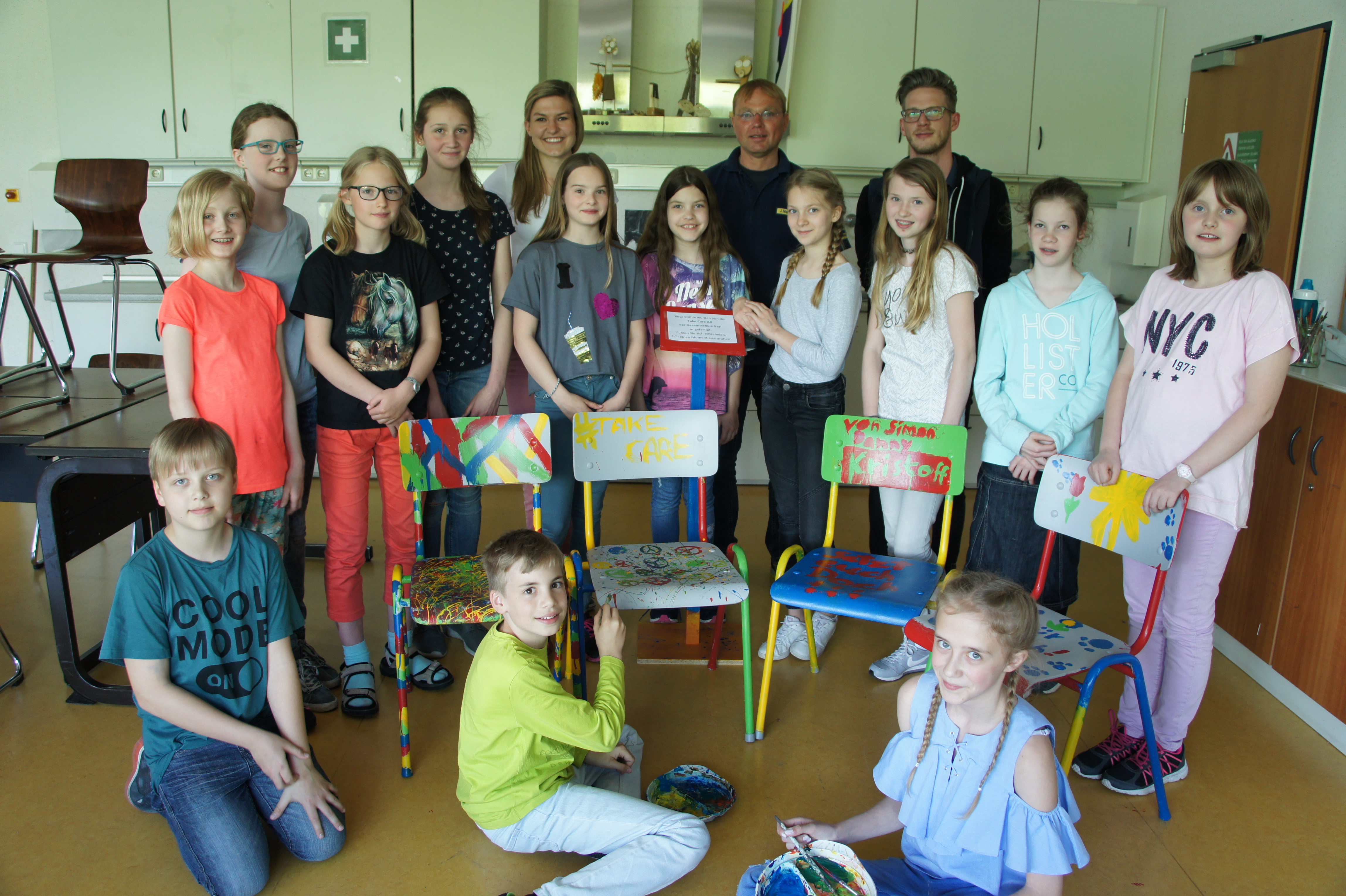 Neue Stühle für das Ölbachcenter