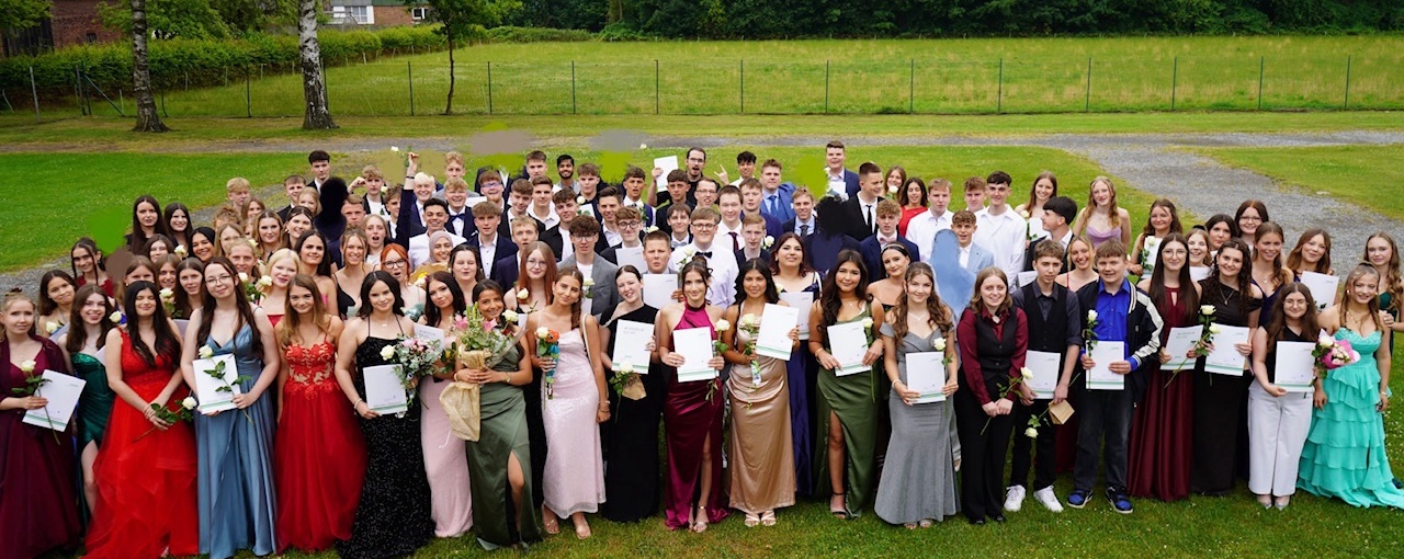 Feierlicher Abschluss für den 10. Jahrgang an der Gesamtschule Verl