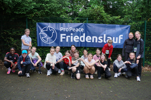 Friedenstag an der Gesamtschule Verl: Gemeinsam laufen, lernen und ein Zeichen setzen
